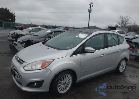 2013 Ford C-Max Hybrid Sel из США, поврежденный, VIN 1FADP5BU1DL548965